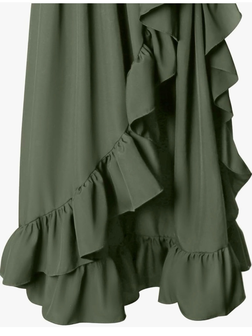 NEW ABaoWedding Women Renaissance Dress Cottagecore High Low Costume Dress Sz M - Picture 5 of 10